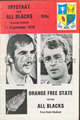 Orange Free State v New Zealand 1976 rugby  Programme